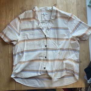 Button down camp shirt